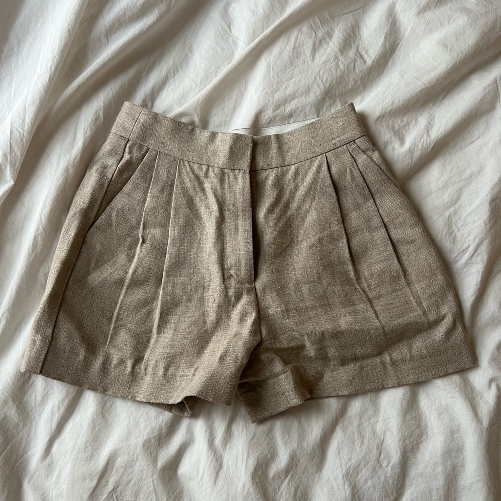 Michael Kors Linen Shorts 0